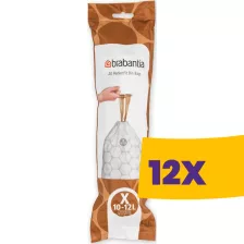   Brabantia PerfectFit szemeteszsák X méret - 10-12L, 20db/tek (Karton - 12 tekercs)