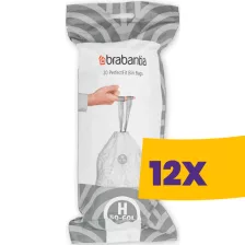   Brabantia PerfectFit szemeteszsák H méret - 50-60L, 20db/tek (Karton - 12 tekercs)