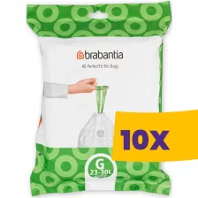   Brabantia PerfectFit szemeteszsák G méret - 23-30L, 40db/csg (Karton - 10 csomag)