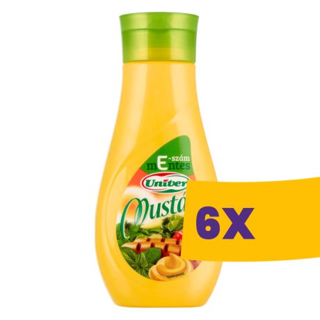 Univer mustár 440g (Karton - 9 db)