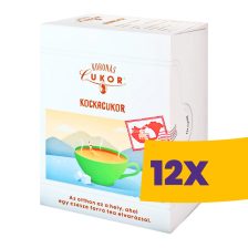 Koronás Hókristály kockacukor 500g (Karton - 12 db)