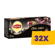 Lipton Earl Grey fekete tea 25 filter (Karton - 32 csomag)
