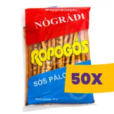 Nógrádi Ropogós sós pálcika 45g (Karton - 50 csomag)