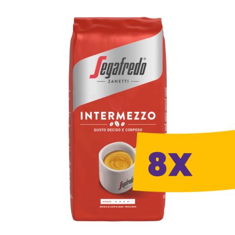 Segafredo Intermezzo szemes kávé 1000g (Karton - 8 db)