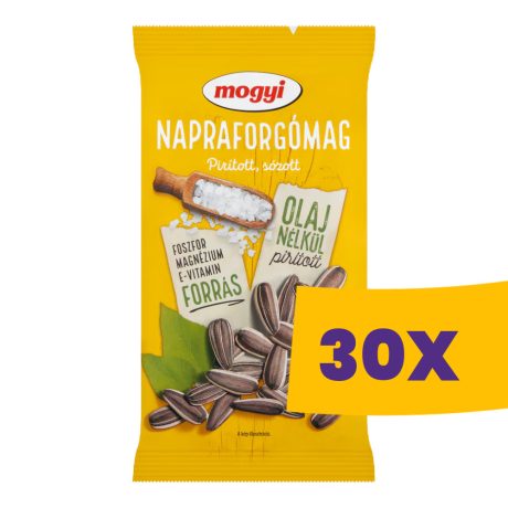 Mogyi napraforgómag Pirított, sózott 200g (Karton - 30 db)