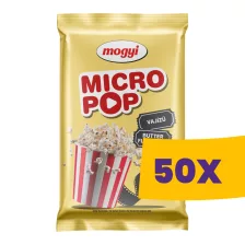   Mogyi Micro Pop Vajas pattogtatni való kukorica 100g (Karton - 50 db)
