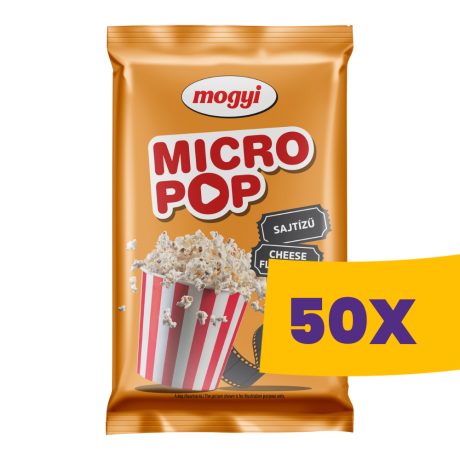 Mogyi Micro Pop Sajtos pattogtatni való kukorica 100g (Karton - 50 db)