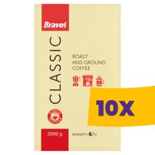Bravos Classic őrölt kávé 1000g (Karton - 10 db)