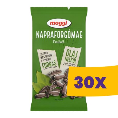 Mogyi napraforgómag Pirított 200g (Karton - 30 db)