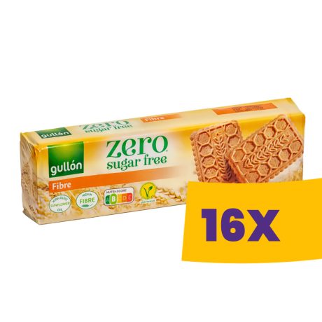 Gullón Fibre rostdús cukormentes keksz 170g (Karton - 16 db)