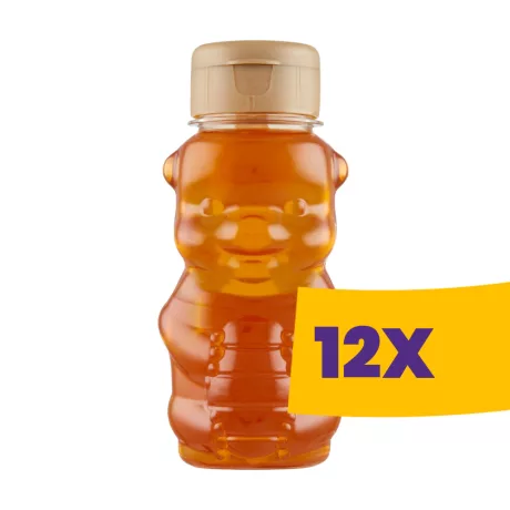 Virágméz Macis flakonban 250g (Karton - 12 db)