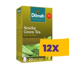 Dilmah Green Tea Sencha 20 filter (Karton - 12 csomag)
