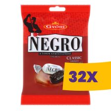   Győri Negro Classic töltött keménycukorka 79g (Karton - 32 csomag)