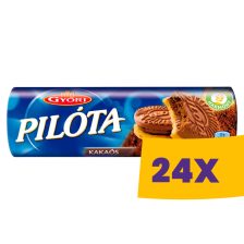 Győri Pilóta keksz Kakaós 180g (Karton - 24 db)