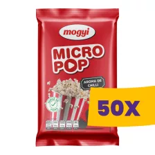   Mogyi Micro Pop Chilis pattogtatni való kukorica 100g (Karton - 50 db)