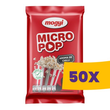 Mogyi Micro Pop Chilis pattogtatni való kukorica 100g (Karton - 50 db)