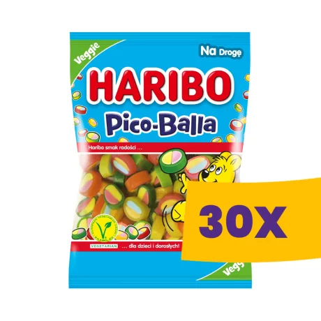 Haribo Pico Balla gumicukor 85g (Karton - 30 csomag)