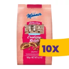 Manner Knöpfe Áfonyás puszedli 180g (Karton - 10 db)