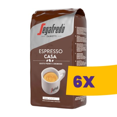 Segafredo Espresso Casa szemes kávé 500g (Karton - 6 db)