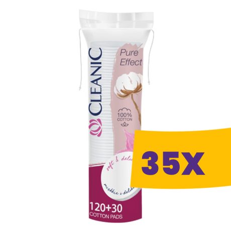Cleanic PureEffect vattakorong 120db (Karton - 35 csomag)