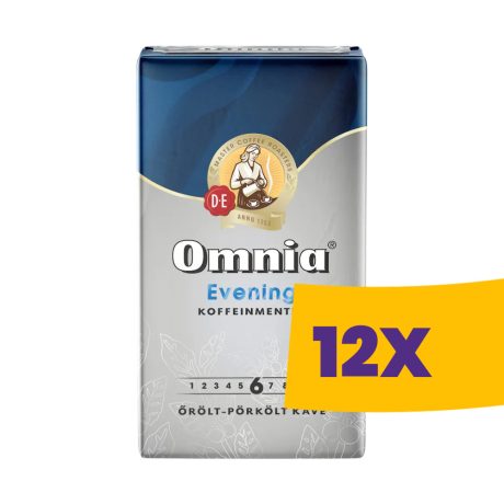 Omnia Evening koffeinmentes őrölt kávé 250g (Karton - 12 db)