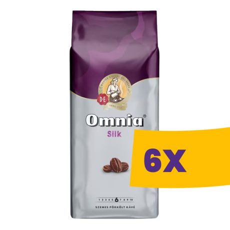 Omnia Silk szemes kávé 1000g (Karton - 6 db)