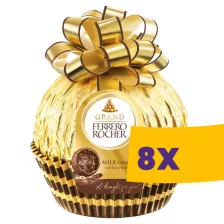   Ferrero Rocher Grand tejcsokoládés desszert 125g (Karton - 8 db)