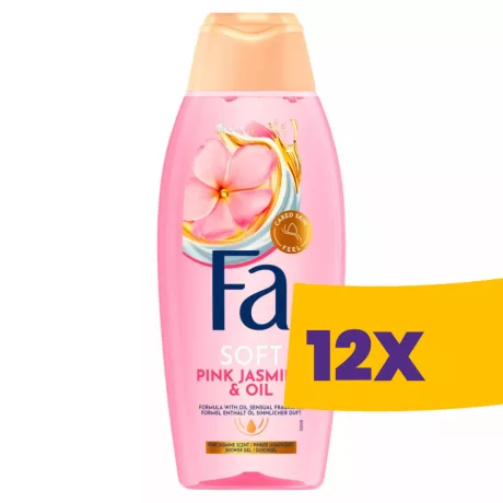 Fa tusfürdő Pink Jasmine & Oil 400ml (Karton - 12 db)