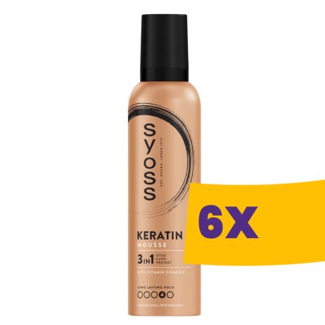 Syoss Keratin Style Perfection hajhab 250ml (Karton - 6 db)