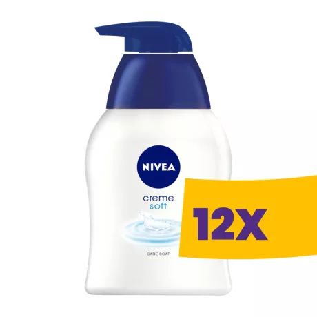 Nivea folyékony szappan Creme Soft 250ml (Karton - 12 db)