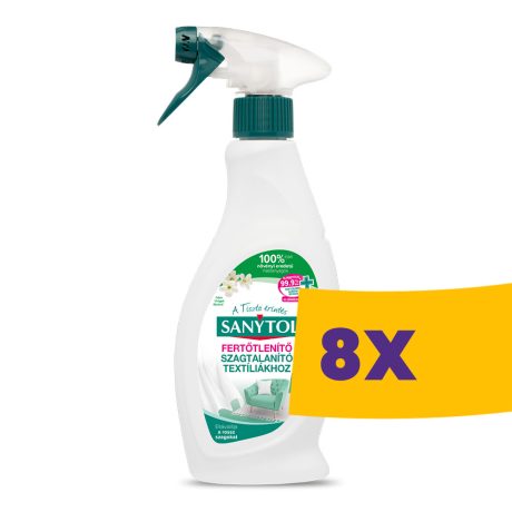 Sanytol fertőtlenítő és szagtalanító textil spray 500ml (Karton - 8 db)