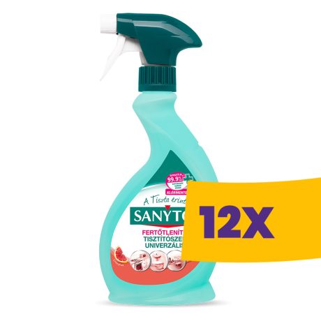 Sanytol univerzális fertőtlenítő spray Grapefruit 500ml (Karton - 12 db)