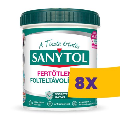 Sanytol fertőtlenítő folteltávolító por 450g (Karton - 8 db)