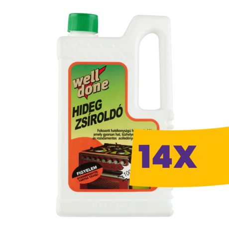 Well Done hideg zsíroldó 1000ml (Karton - 14 db)