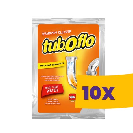 Tub.o.flo Hot lefolyótisztító forró vizes 60g (Karton - 10 db)