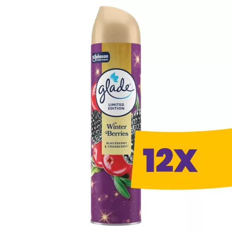 Glade by Brise légfrissítő aeroszol Winter Berries 300ml (Karton - 12 db)