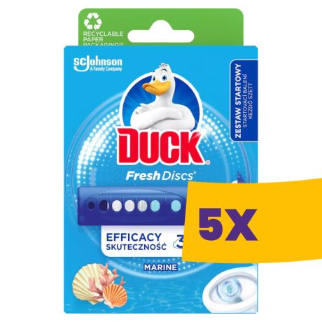 Duck Fresh Discs WC-öblítő korong Marine 36ml (Karton - 5 db)