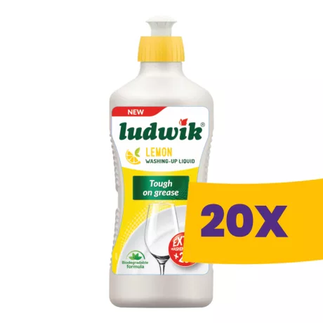 Ludwik mosogatószer Citrom 450ml (Karton - 20 db)