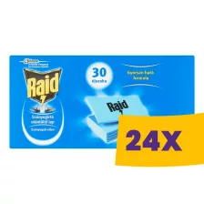   Raid elektromos lapkás szúnyogirtó utántöltő 30db (Karton - 24 csomag)