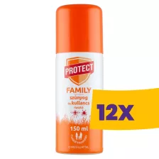   Protect Family szúnyog- és kullancsriasztó aeroszol ruhára fújható 150ml (Karton - 12 db)
