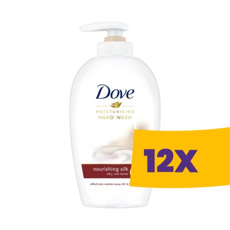Dove folyékony krémszappan pumpás Nourishing Silk 250ml (Karton - 12 db)