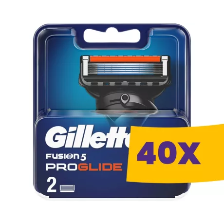 Gillette Fusion5 ProGlide borotva betét 2db (Karton - 40 csomag)