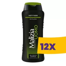   Malizia Uomo férfi tusfürdő Vetyver 250ml (Karton - 12 db)