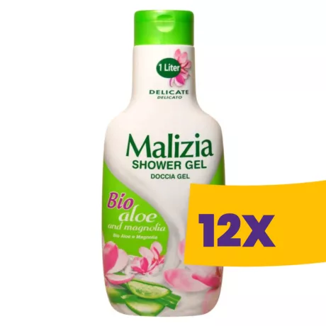 Malizia habfürdő Aloe Vera és Magnólia 1000ml (Karton - 12 db)
