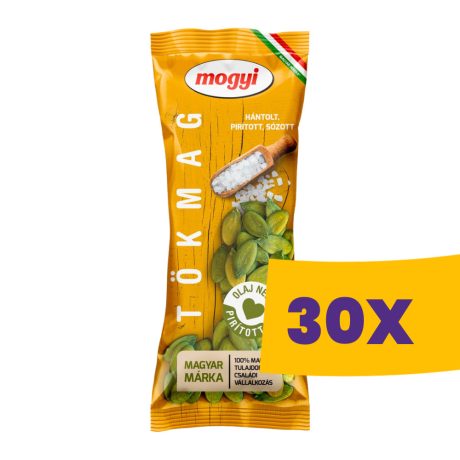 Mogyi Tökmag sós hántolt pirított 70g (Karton - 30 db)