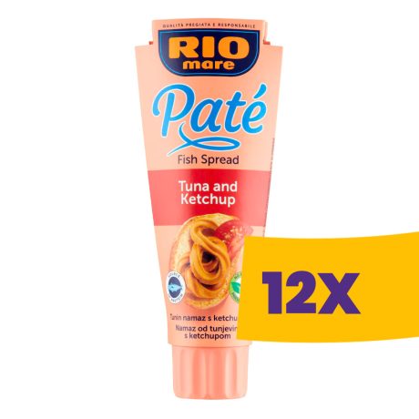 Rio Mare Paté tonhalpástétom Ketchuppal 100g (Karton - 12 db)
