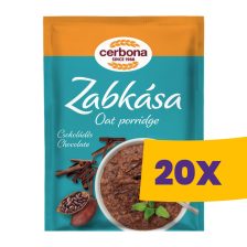 Cerbona zabkása Csokis 55g (Karton - 20 db)
