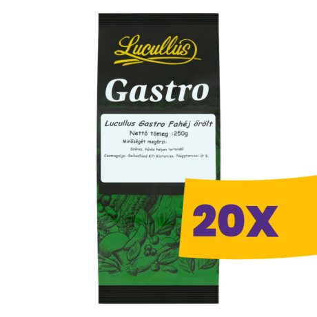 Lucullus Gastro fahéj őrölt 250g (Karton - 20 db)