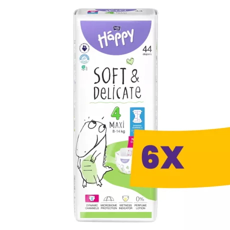Bella Baby Happy Maxi 4 nadrágpelenka 8-14kg 44db (Karton - 6 csomag)