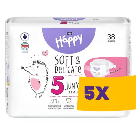 Bella Baby Happy Junior 5 nadrágpelenka 11-18kg 38db (Karton - 5 csomag)